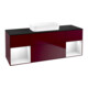 V&B Waschtischunterschrank Finion 160x60,3x50,1cm, Reg glo wh. Lac, Peo m-1