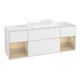 V&B Waschtischunterschrank Finion 160x60,3x50,1cm, Reg Oa ven, glo wh. Lac-1