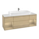 V&B Waschtischunterschrank Finion 160x60,3x50,1cm, Reg Oa ven, Oak Veneer-1