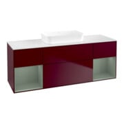 V&B Waschtischunterschrank Finion 160x60,3x50,1cm, Reg Oli. m Lac, Peo m