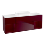 V&B Waschtischunterschrank Finion 160x60,3x50,1cm, Reg Peo m Lac, Peo Matt