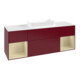 V&B Waschtischunterschrank Finion 160x60,3x50,1cm, Reg si Gr m Lac, Peo m-1