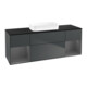 V&B Waschtischunterschrank Finion 160x60,3x50,1cm, Rg A m La, md bl. m Lac-1