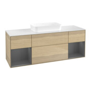 V&B Waschtischunterschrank Finion 160x60,3x50,1cm, Rg A m Lac, Oa ven