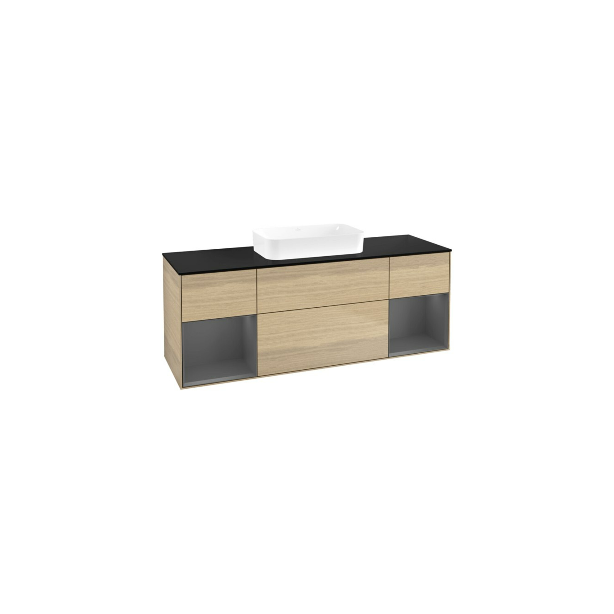 V&B Waschtischunterschrank Finion 160x60,3x50,1cm, Rg A m Lac, Oa ven ; Villeroy & Boch