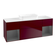 V&B Waschtischunterschrank Finion 160x60,3x50,1cm, Rg A m Lac, Peo m