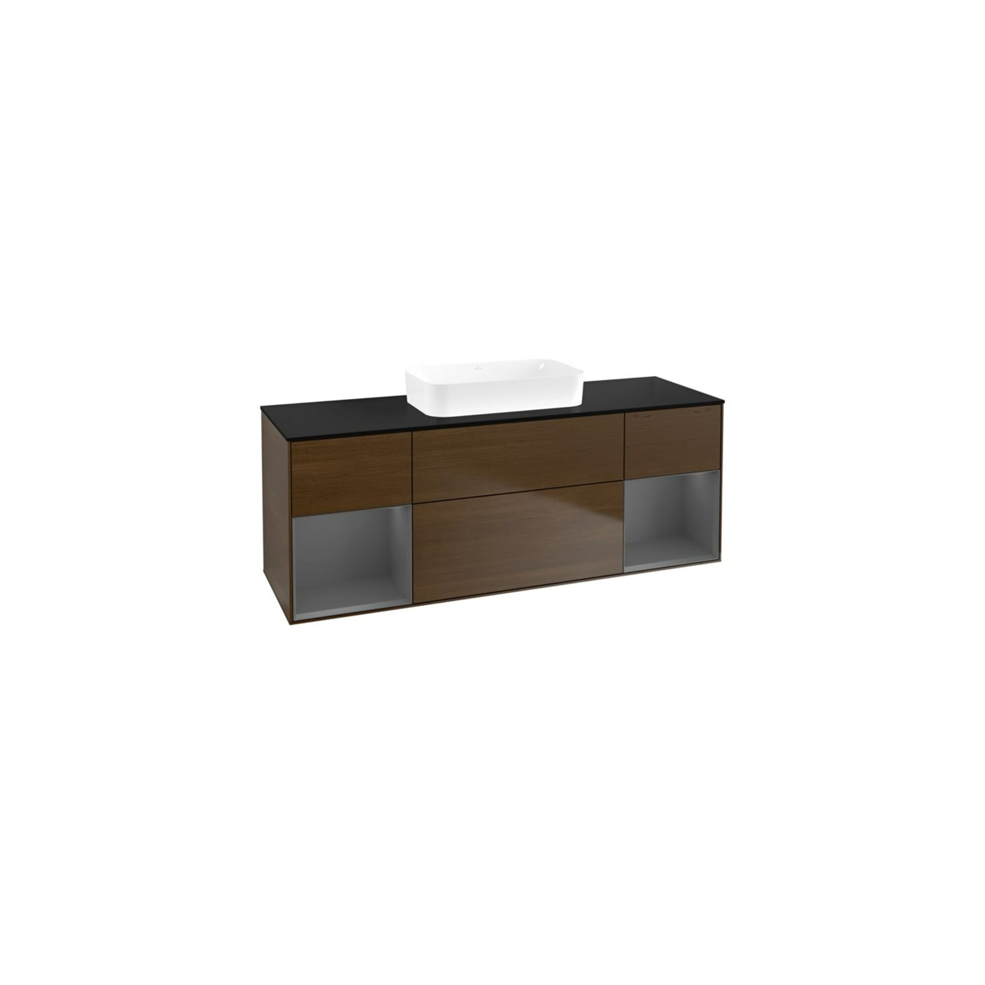 V&B Waschtischunterschrank Finion 160x60,3x50,1cm, Rg A m Lac, wal ven ; Villeroy & Boch