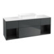 V&B Waschtischunterschrank Finion 160x60,3x50,1cm, Rg b m La, md bl. m Lac-1