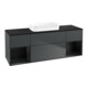 V&B Waschtischunterschrank Finion 160x60,3x50,1cm, Rg b m La, md bl. m Lac-1