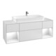 V&B Waschtischunterschrank Finion 160x60,3x50,1cm, Rg g wh. Lac, wh. m Lac-1