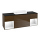 V&B Waschtischunterschrank Finion 160x60,3x50,1cm, Rg glo wh. Lac, wal ven-1
