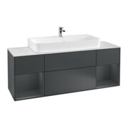 V&B Waschtischunterschrank Finion 160x60,3x50,1cm, Rg md m La, md b m Lac