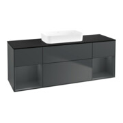 V&B Waschtischunterschrank Finion 160x60,3x50,1cm, Rg md m La, md b m Lac