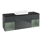 V&B Waschtischunterschrank Finion 160x60,3x50,1cm, Rg Ol m La, md b m Lac