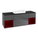 V&B Waschtischunterschrank Finion 160x60,3x50,1cm, Rg Peo m La, Anthrac. m-1