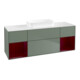 V&B Waschtischunterschrank Finion 160x60,3x50,1cm, Rg Peo m La, Oli. m Lac-1