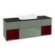 V&B Waschtischunterschrank Finion 160x60,3x50,1cm, Rg Peo m La, Oli. m Lac-1