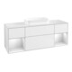 V&B Waschtischunterschrank Finion 160x60,3x50,1cm, Rg w m Lac, glo wh. Lac-1