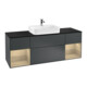 V&B Waschtischunterschrank Finion 160x60, Pl b m, Reg Oa ven, md bl. m Lac-1