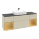V&B Waschtischunterschrank Finion 160x60, Pl b m, Rg g m Lac, si Gr m Lac-4
