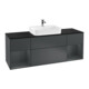 V&B Waschtischunterschrank Finion 160x60, Pl b m, Rg md m La, md bl. m Lac-1