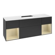 V&B Waschtischunterschrank Finion 160x60, Pl w m, Rg si G m Lac, bla m Lac