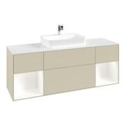 V&B Waschtischunterschrank Finion 160x60, Pl w m, Rg w m Lac, si Gr m Lac-3