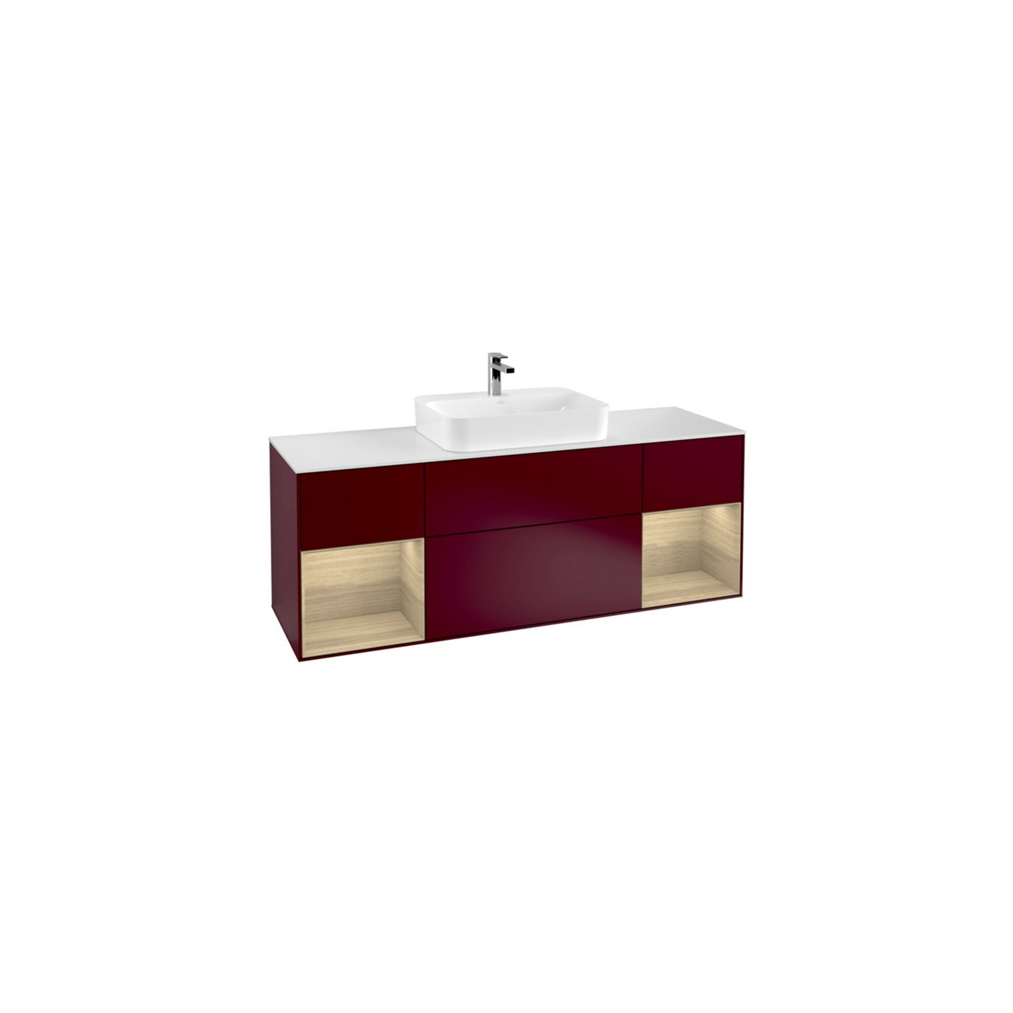 V&B Waschtischunterschrank Finion 160x60, Pl wh. m, Reg Oa ven, Peo m ; Villeroy & Boch