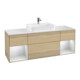 V&B Waschtischunterschrank Finion 160x60, Pl wh. m, Reg wh. m Lac, Oa ven-1