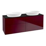 V&B Waschtischunterschrank Finion 160x60cm, Abd.-Pl. bla matt, Peony Matt