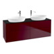 V&B Waschtischunterschrank Finion 160x60cm, Abd.-Pl. bla matt, Peony Matt-1