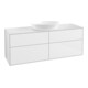 V&B Waschtischunterschrank Finion 160x60cm, Abd.-Pl. wh. m, glo wh. Lac-1