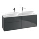V&B Waschtischunterschrank Finion 160x60cm, Abd.-Pl. wh. m, md bl. m Lac-1