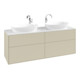 V&B Waschtischunterschrank Finion 160x60cm, Abd.-Pl. wh. m, si Gr m Lac-3