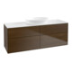 V&B Waschtischunterschrank Finion 160x60cm, Abd.-Pl. wh. m, Walnut veneer-1