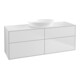 V&B Waschtischunterschrank Finion 160x60cm, Abd.-Pl. wh. m, wh. m lacquer-1