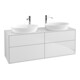 V&B Waschtischunterschrank Finion 160x60cm, Abd.-Pl. wh. m, wh. m lacquer-1