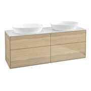 V&B Waschtischunterschrank Finion 160x60cm, Abd.-Pl. wh. matt, Oak Veneer