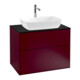 V&B Waschtischunterschrank Finion 80x60,3cm, Abd.-Pl. bla matt, Peony Matt-1