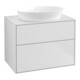 V&B Waschtischunterschrank Finion 80x60,3cm, Abd.-Pl. wh. m, wh. m lacquer-1