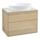 V&B Waschtischunterschrank Finion 80x60,3cm, Abd.-Pl. wh. matt, Oak Veneer-1