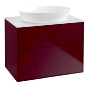 V&B Waschtischunterschrank Finion 80x60,3cm, Abd.-Pl. wh. matt, Peony Matt