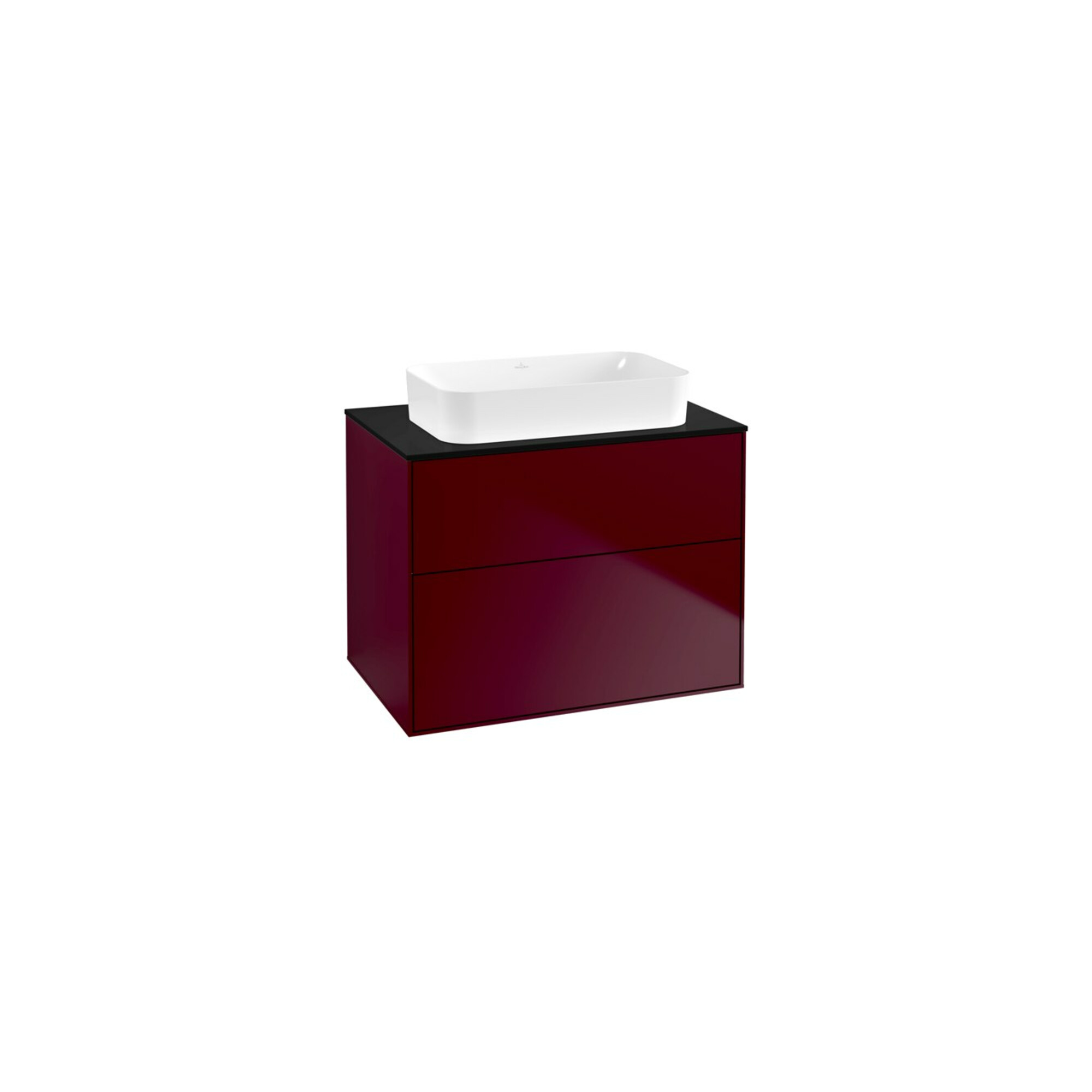 V&B Waschtischunterschrank Finion 80x60,3x50,1mm, Gl. bla Matt, Peony Matt ; Villeroy & Boch