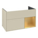 V&B Waschtischunterschrank Finion Reg re Gold matt, Silk Grey Matt Lacquer-1