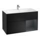 V&B Waschtischunterschrank Finion Reg re md bl. m Lac, Black matt lacquer-1