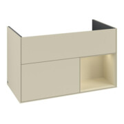 V&B Waschtischunterschrank Finion Reg re si Gr m Lac, si Grey Matt Lacquer