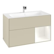 V&B Waschtischunterschrank Finion Reg re wh. m Lac, Silk Grey Matt Lacquer-3