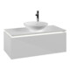 V&B Waschtischunterschrank Legato 100x38x50cm, WT m, m LED, glo wh.-1