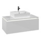 V&B Waschtischunterschrank Legato 100x38x50cm, WT m, m LED, glo wh.-1