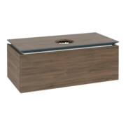 V&B Waschtischunterschrank Legato 100x38x50cm, WT mittig, Arizona Oak